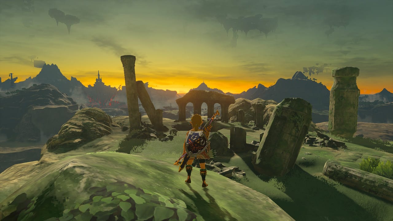 A screenshot from the Nintendo Switch game The Legend of Zelda: Tears of the Kingdom
