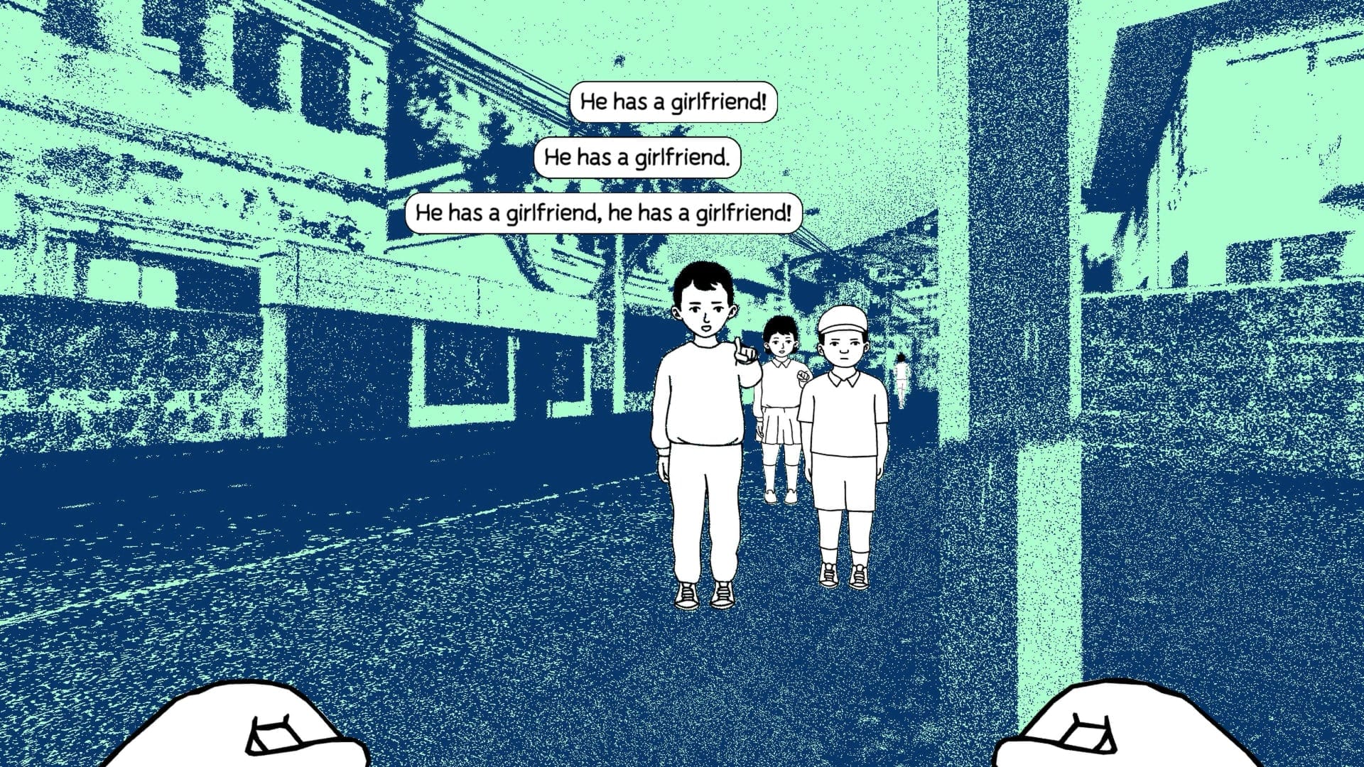 A screenshot from the PlayStation 5 game Despelote.