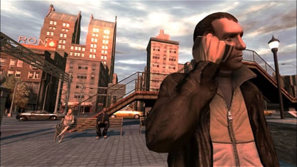 A screenshot from the Xbox 360 game Grand Theft Auto IV.