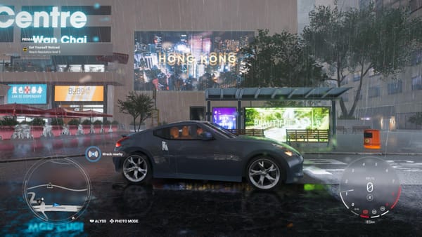 A screenshot from the game Test Drive Unlimited Solar Crown for PlayStation 5.